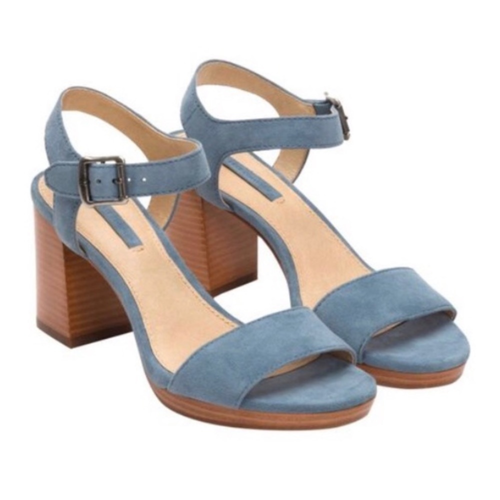 The Frye Company 🌻 Blake Sandals size 8 blue block heel